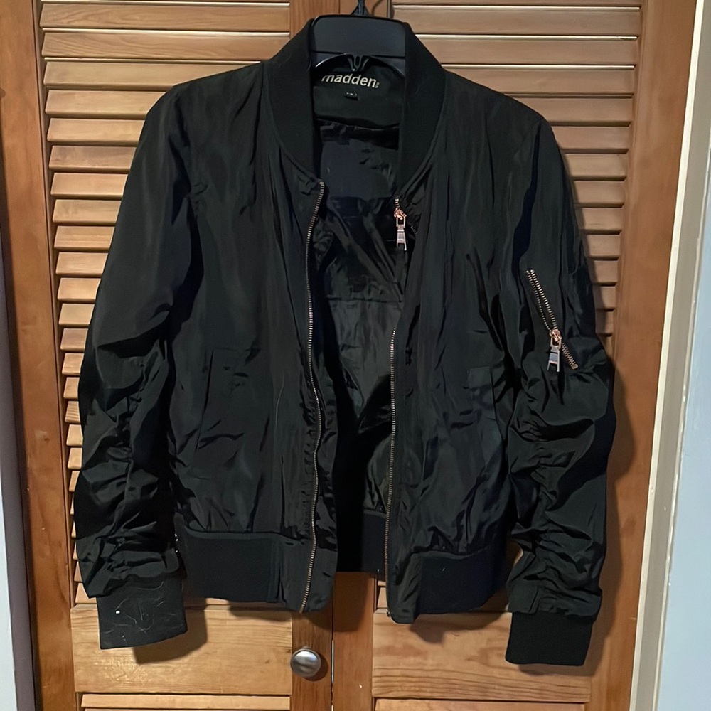 madden nyc black jacket, S